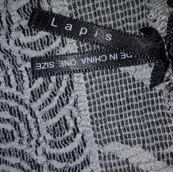 Anthropologie LAPIS 10 Strapless Smocked Top Dress in Gray Black - Picture 3 of 7